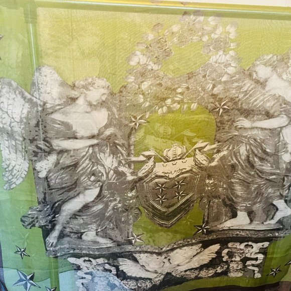 NWT Artistic Oversized Angel Wings Scarf by Sana – Handmade Elegance - Picture 8 of 16